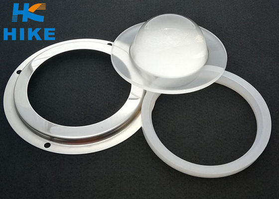 China Optical COB LED Glass Lens 60 Degree 91mm For High Bay Lighting supplier