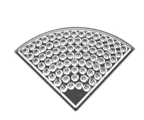 3535 Park Flood Light Lens 10 Degree 76 In 1 PC Material For Stadium