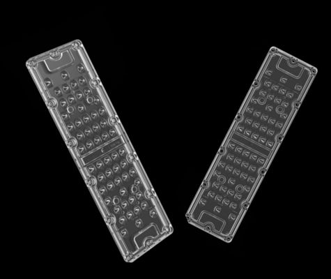 3030 LED Chips PC Material LED Street Light Lens For Lighting OEM ODM