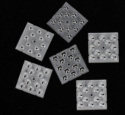 12in1 High Power 50x50MM Multi Lens Array Optical LED Lens for LED Street Light