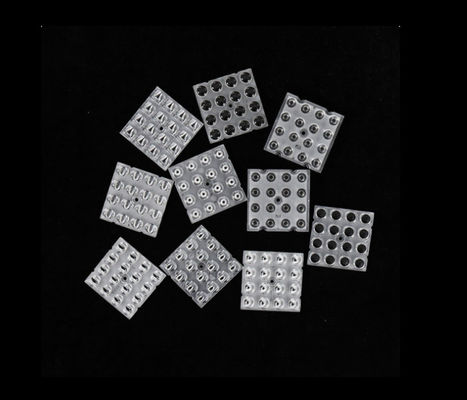 Compact 50x50mm LED Lens Designed For Precise Light Control Outdoor Lighting