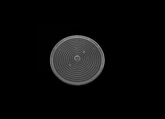 Ø293mm SMD 2835&3030 LED Lens PC Material Round Shaped High Bay Lens For Industrial Lighting