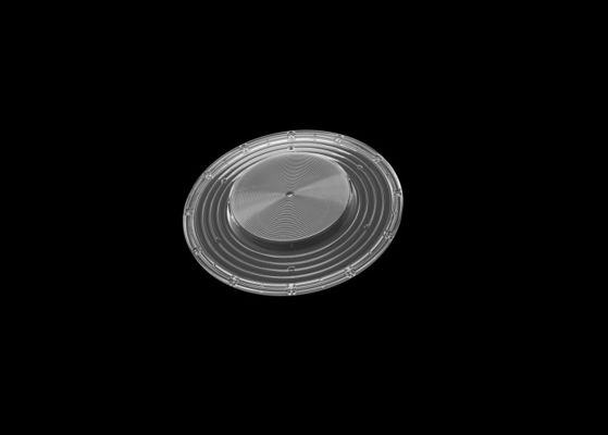 92% Efficiency Φ293mm 90 Degree Optical-Grade PC Led Lens for Warehouses Factories Lighting