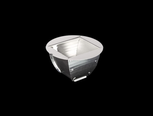 Grey Color LED Light Reflector Φ75*42.4mm Diameter Low Glare for Retail Office and Entertainment