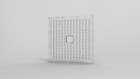 SMD3030 PC LED Street Light Lens with T3M Beam Angle for High Impact Resistance and Optical Grade PC Material